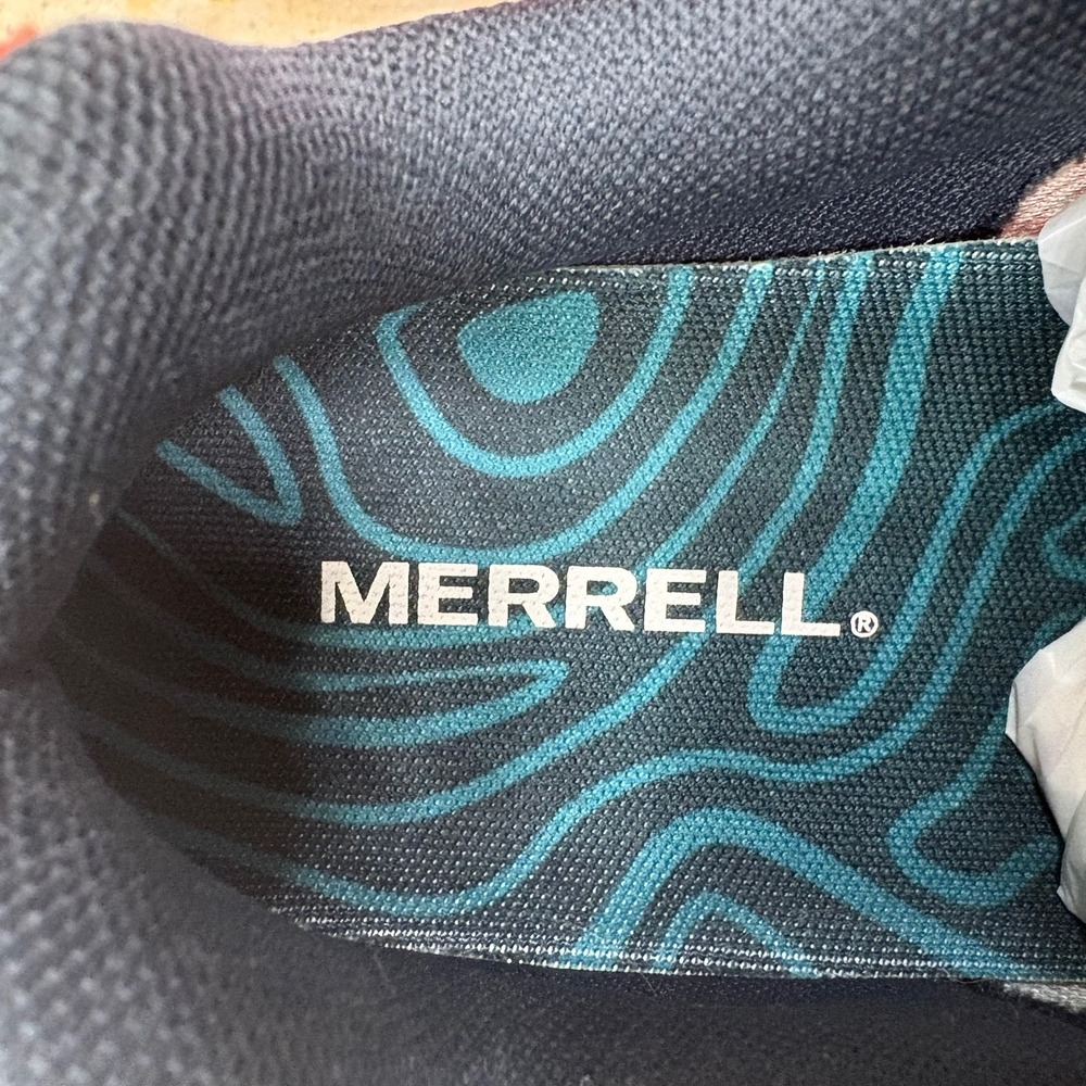 Merrell Womens Skyfire X J002472 Green Red Hiking Trail Shoes Sneakers Sz 9 US - Picture 11 of 15